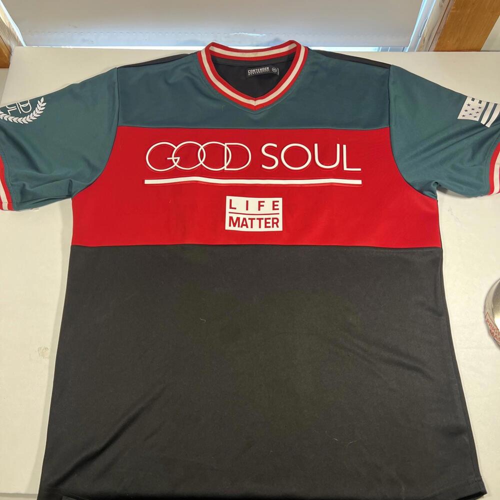 Contender Good Soul Life Matter Soccer Jersey XXL CTDR
